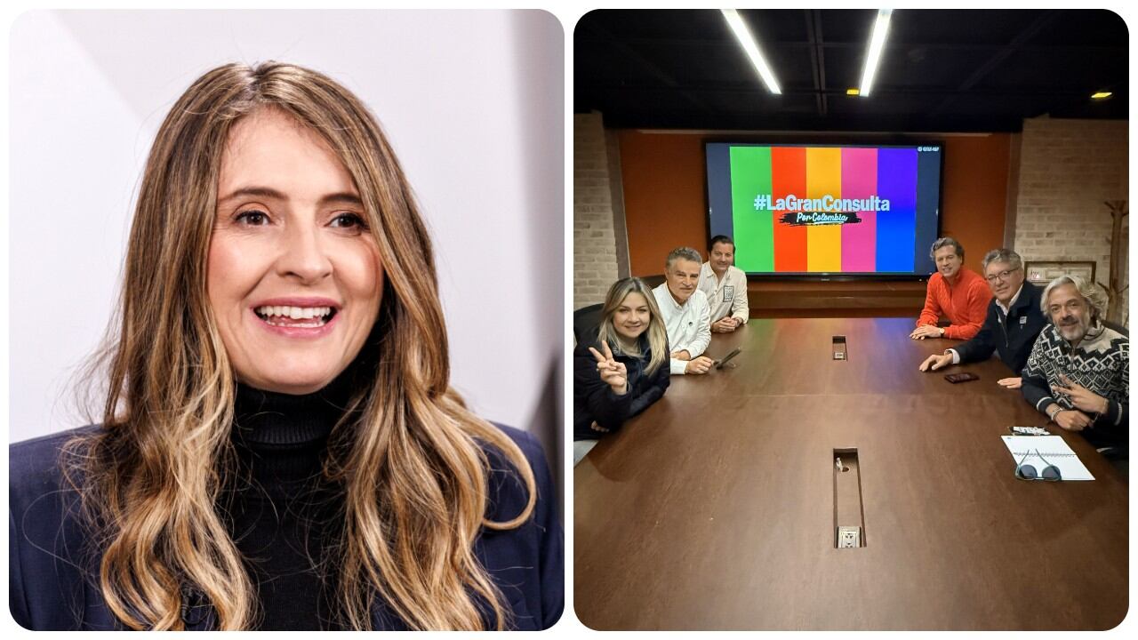 Paloma Valencia se reunió con los integrantes de la Gran Consulta por Colombia: Vicky Dávila, Aníbal Gaviria, Juan Manuel Galán, David Luna, Mauricio Cárdenas y Juan Daniel Oviedo.