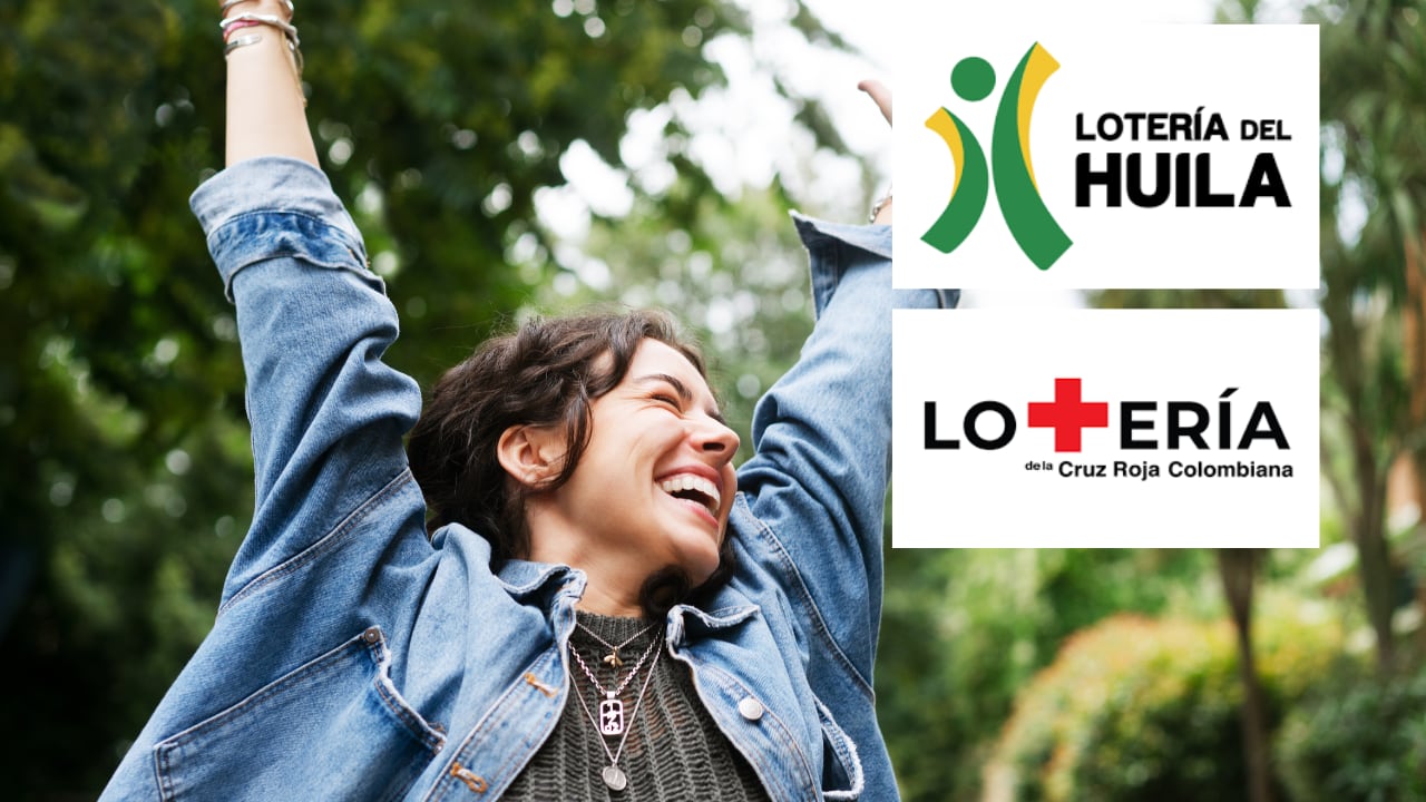 Resultados de la Lotería de la Cruz Roja Colombiana y de la Lotería del Huila.