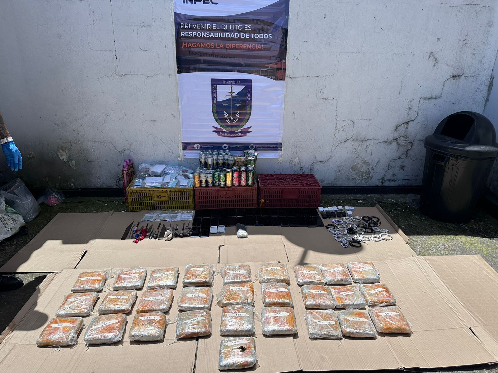 El Inpec se tomó varias cárceles del país para incautar elementos prohibidos