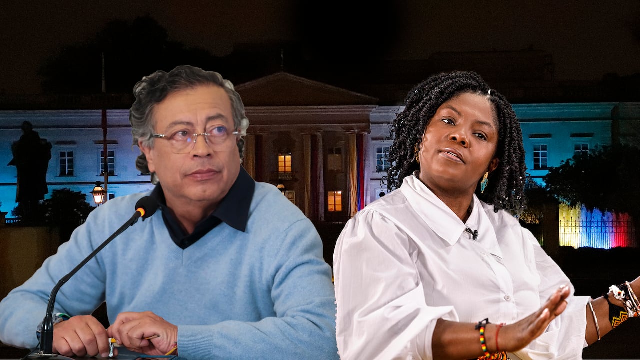 Francia Márquez y Gustavo Petro.