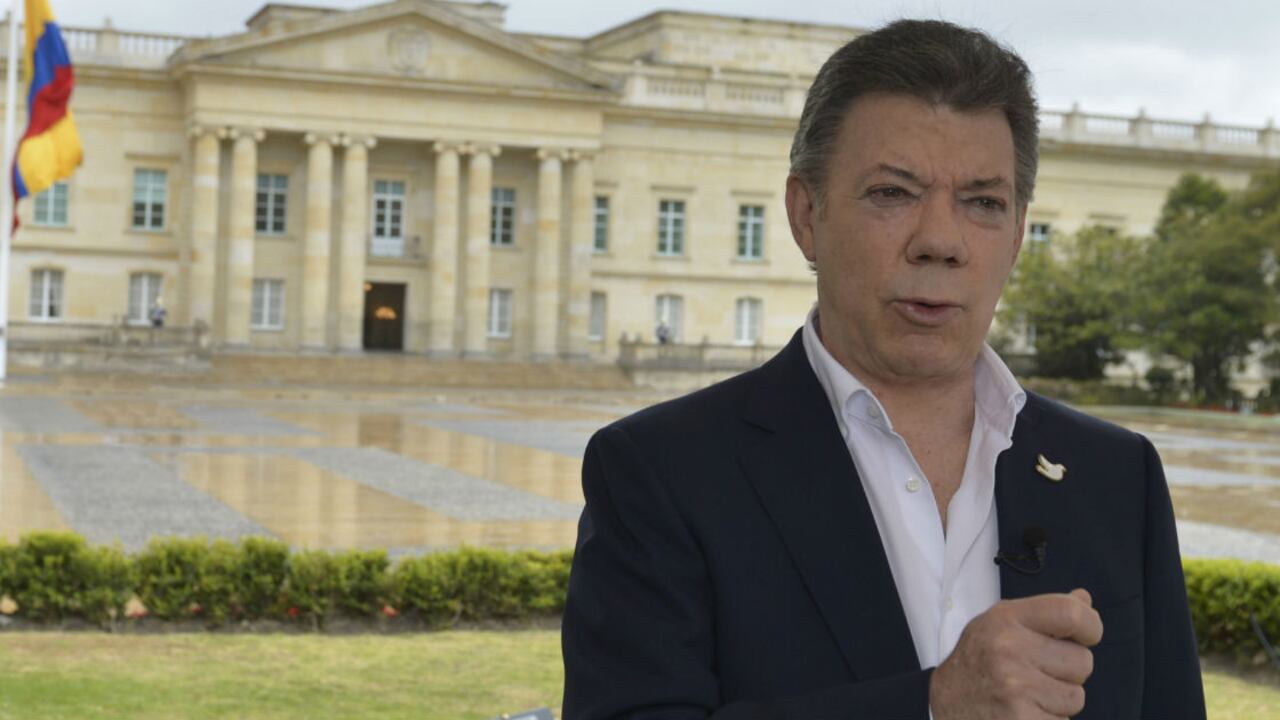 El presidente Juan Manuel Santos anunció 10.000 becas para jóvenes.