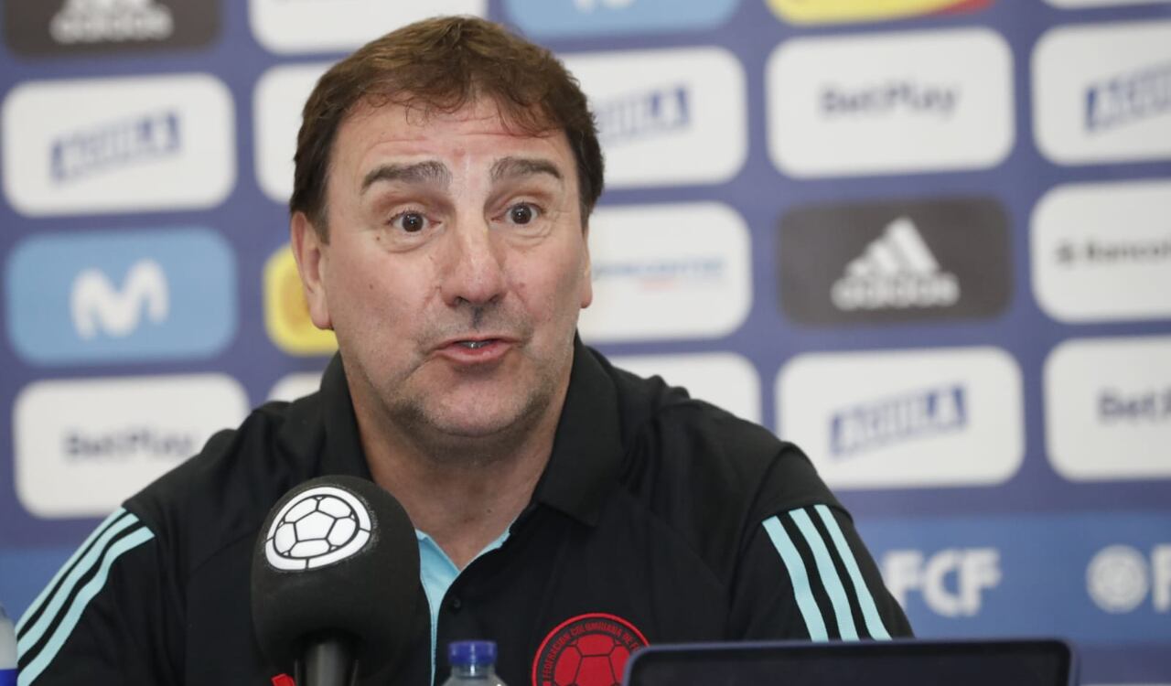 Néstor Lorenzo en la previa del juego ante Uruguay por las Eliminatorias Sudamericanas