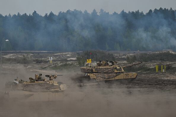 Además de las unidades enviadas inicialmente, serán entregadas otras que se encuentran en proceso de ensamblaje y que estarán listas para el momento en el que concluya el adiestramiento, que se prevé durar  unas 10 semanas.  (Photo by Artur Widak/Anadolu Agency via Getty Images)