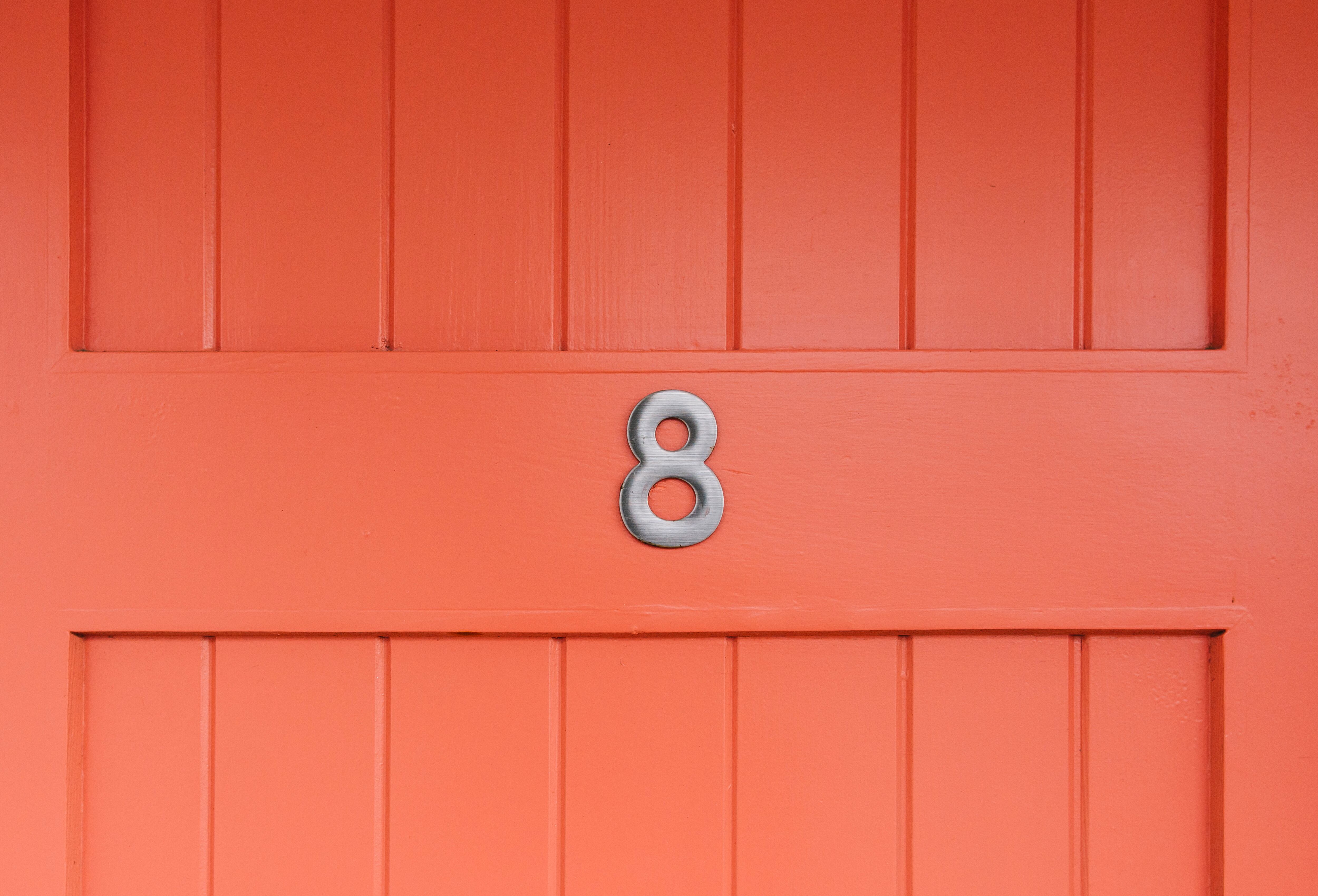 Número ocho de la suerte para la filosofía Feng Shui