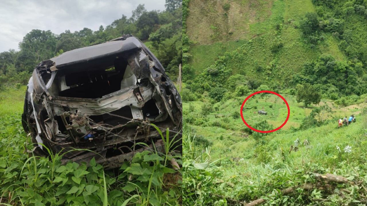 Trágico accidente en Antioquia.