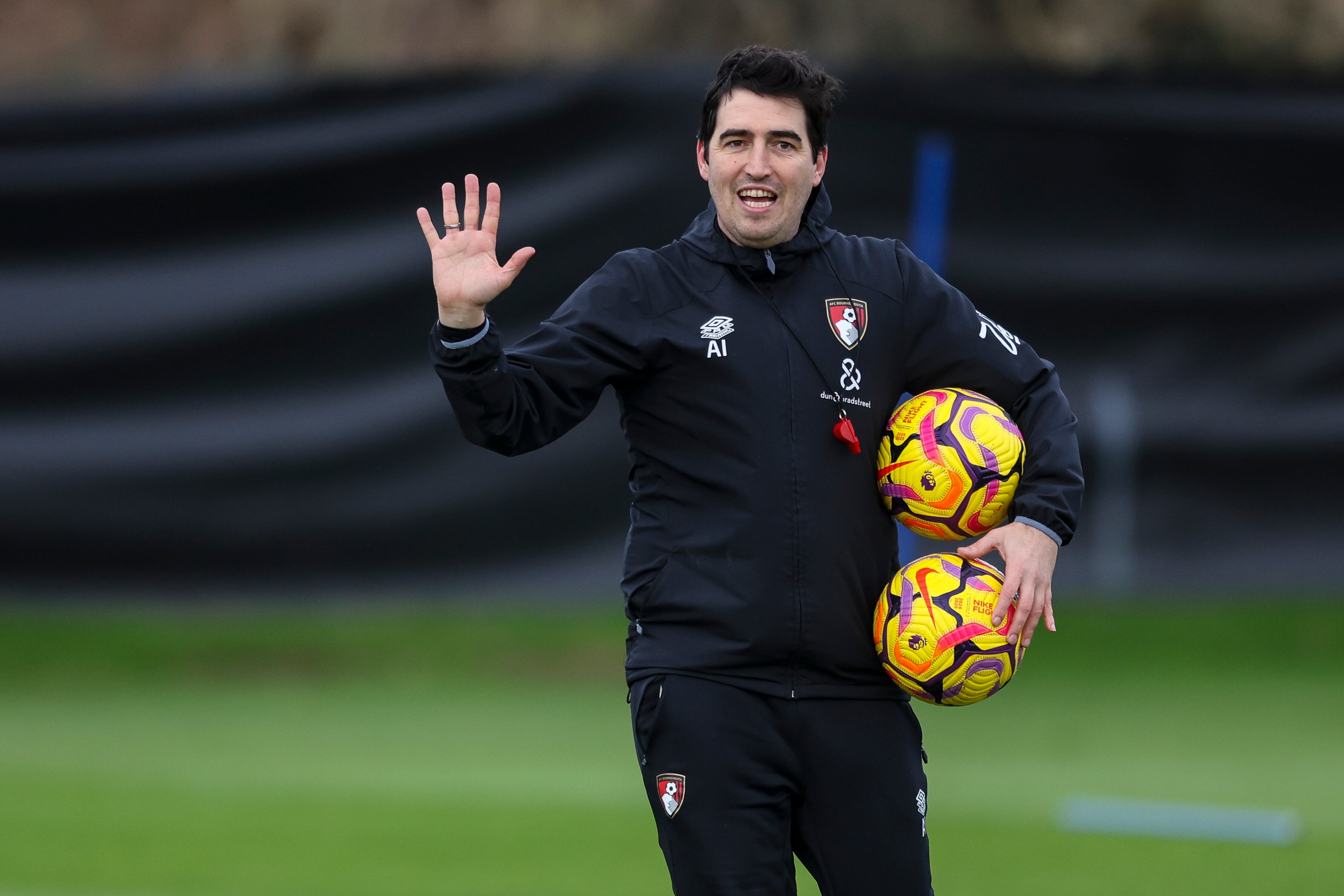 Andoni Iraola, entrenador del Bournemouth.