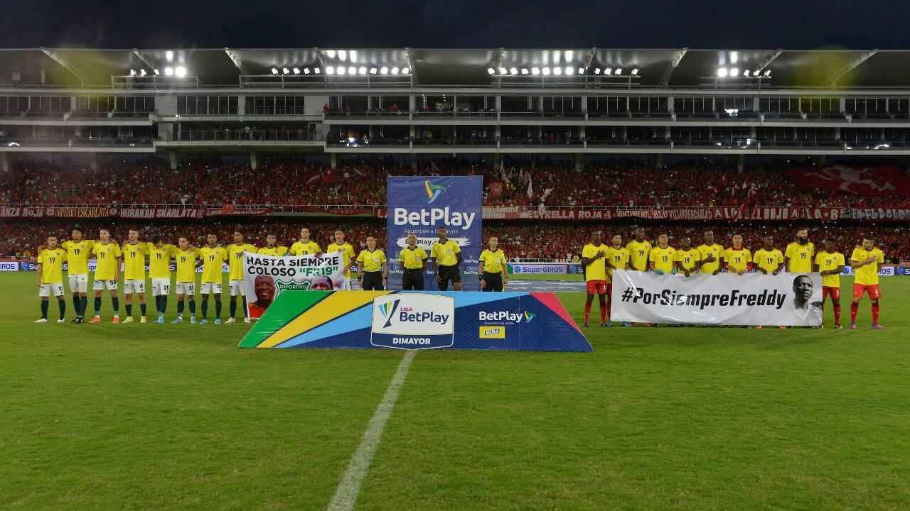 América y Cali durante el clásico caleño en el Pascual Guerrero