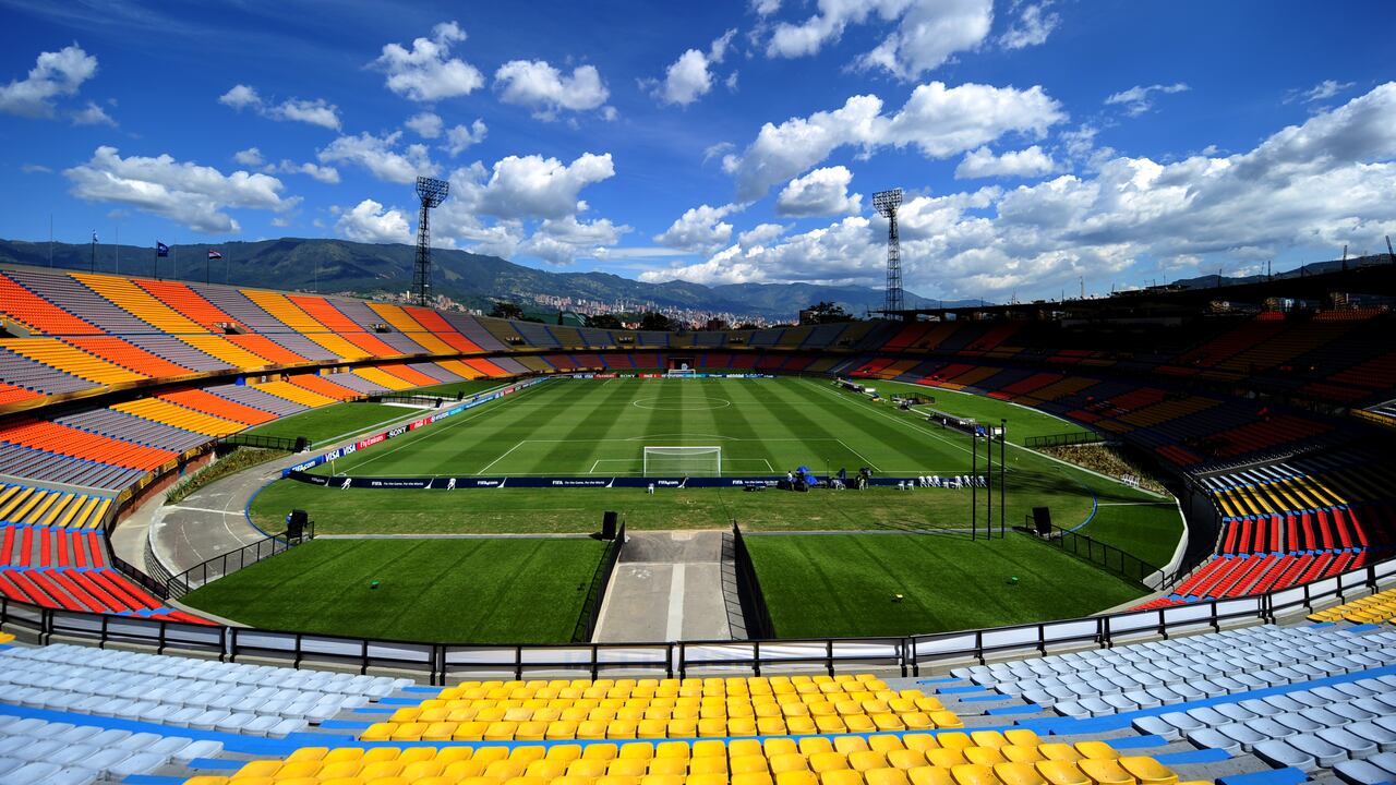 MEDELLIN, COLOMBIA - AUGUST 09:  View of the Atanasio Girardot stadium prior to the FIFA U-20 World Cup Colombia 2011 round of 16 match between Argentina and Egypt at  on August 9, 2011 in Medellin, Colombia.  (Photo by Jasper Juinen - FIFA/FIFA via Getty Images)