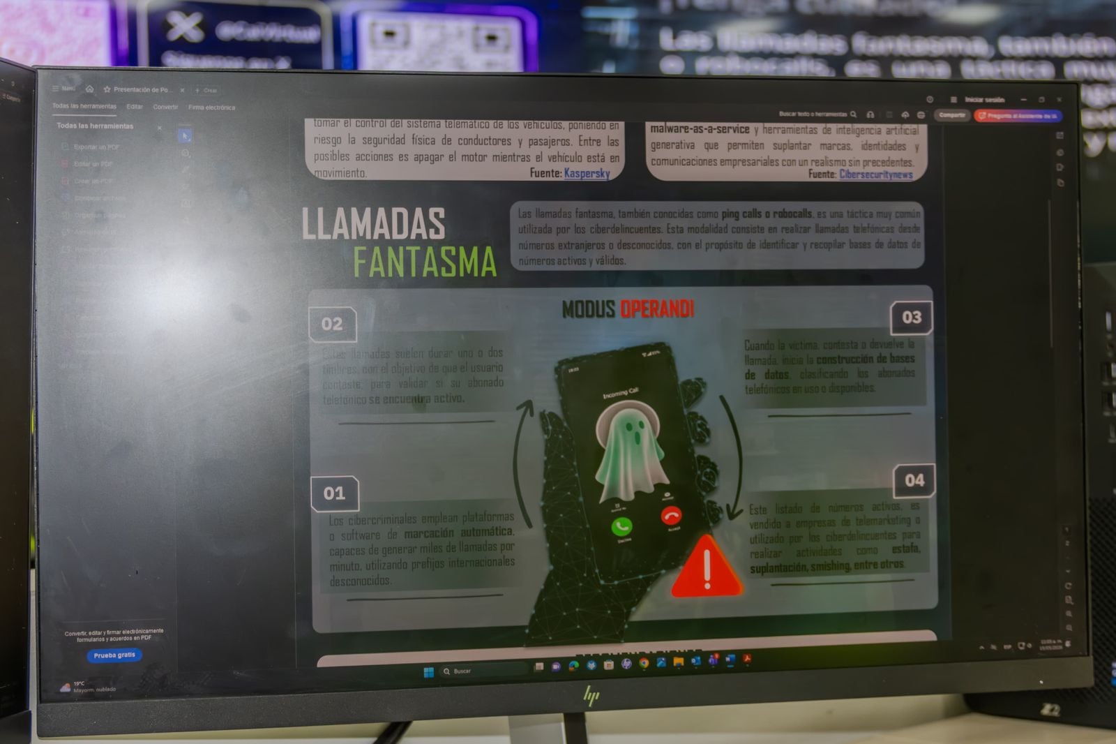 Policía alerta por estrategia criminal a través de llamadas.