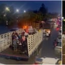 Autopista Norte colapsada por torrencial aguacero que cayó sobre Bogotá