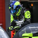 Nine-time MotoGP world champion, Valentino Rossi prepares to get into his Audi R8 Lms to compete in the Fanatec GT World Challenge Europe 2022 on April 03, 2022 at the Imola race track, Italy. Rossi has signed with Belgian team Wrt and will race an Audi R8 Lms, bearing the unmistakable number 46 in the Fanatec Challenge Europe championship.
Andrea SCIARRA / AFP