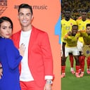 Georgina Rodríguez y Cristiano Ronaldo / Selección Colombia en el Mundial 2026.