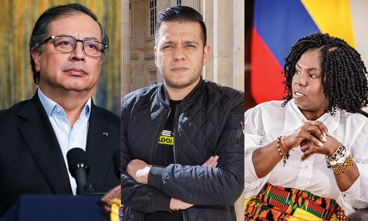 Gustavo Petro, Jota Pe y Francia Márquez.