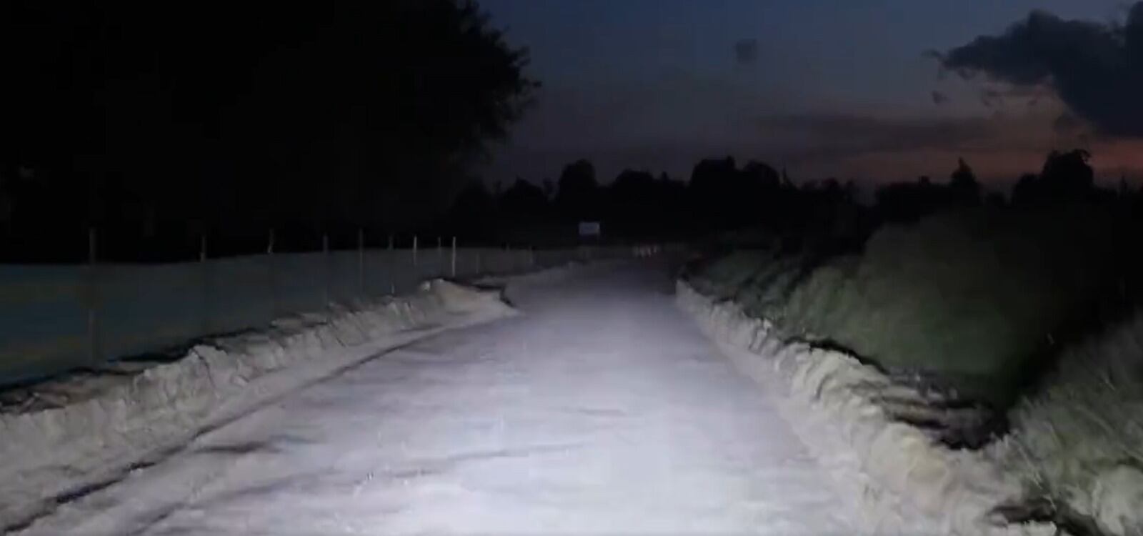 Construcción de la nueva vía a Funza, Cundinamarca.