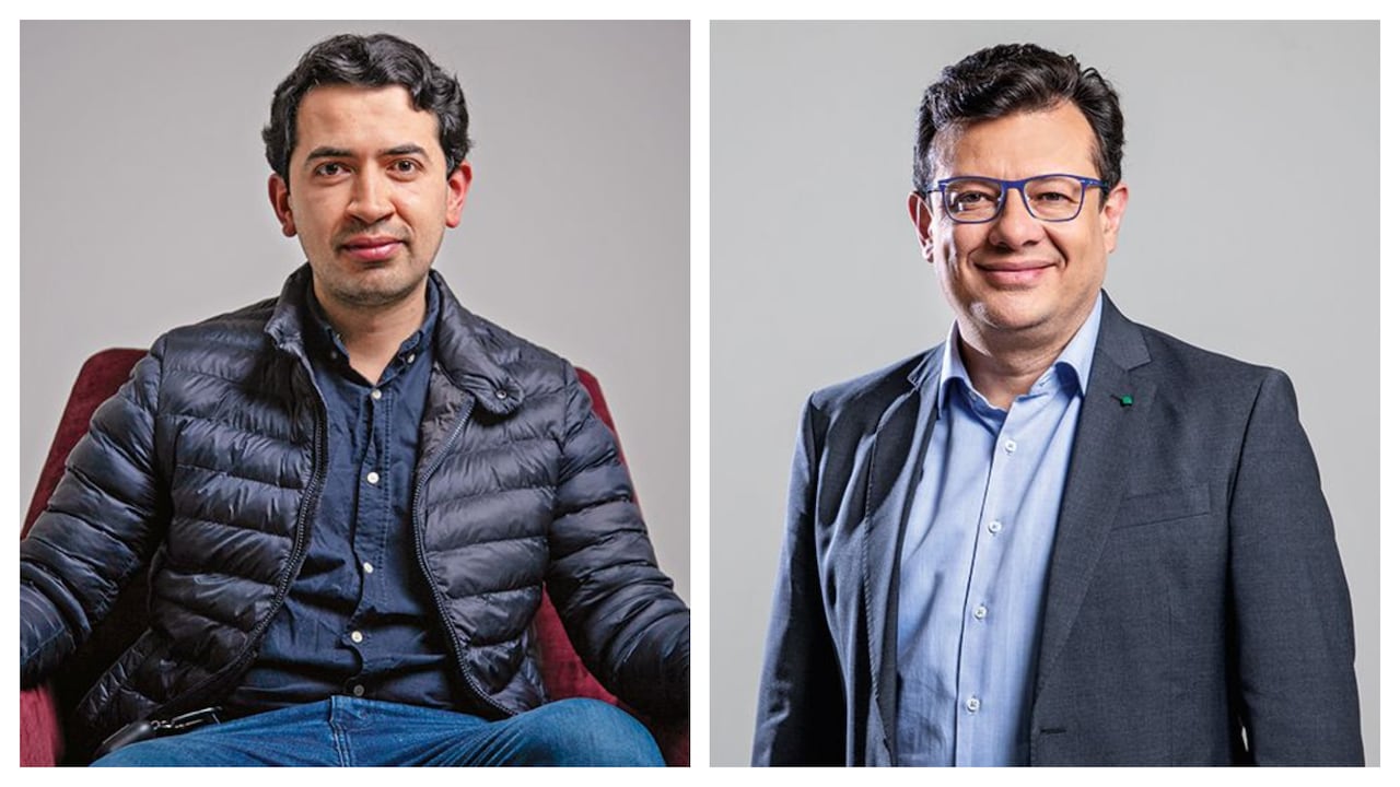 Daniel Briceño y Hollman Morris.