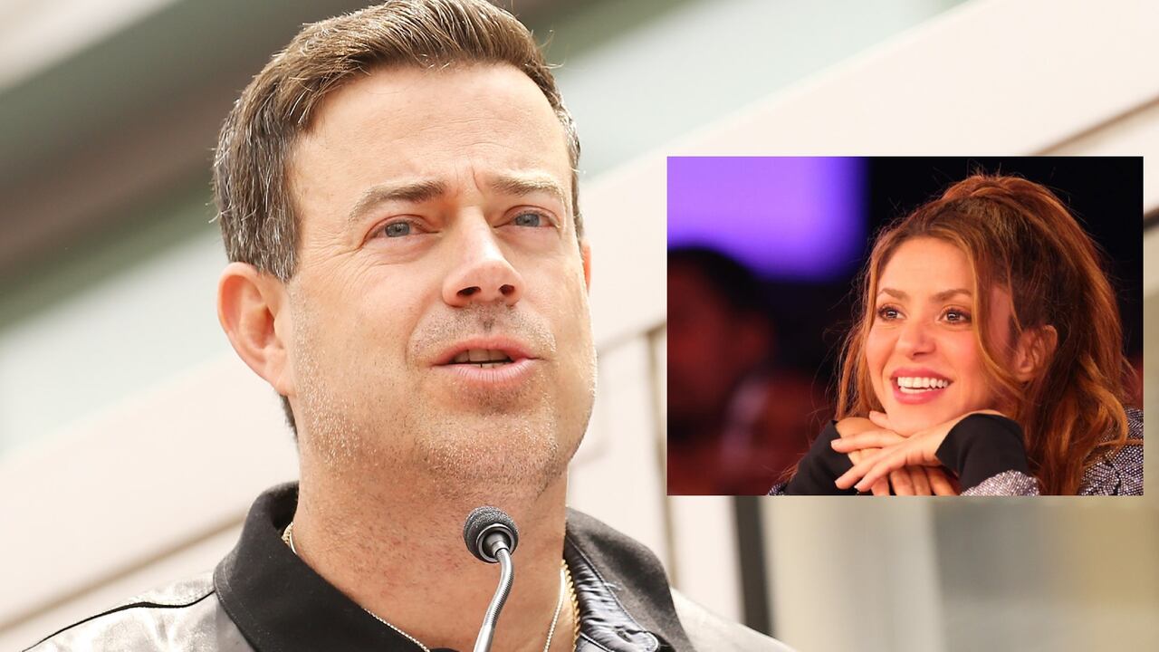 Esta es la verdadera relación que tienen Carson Daly y Shakira.