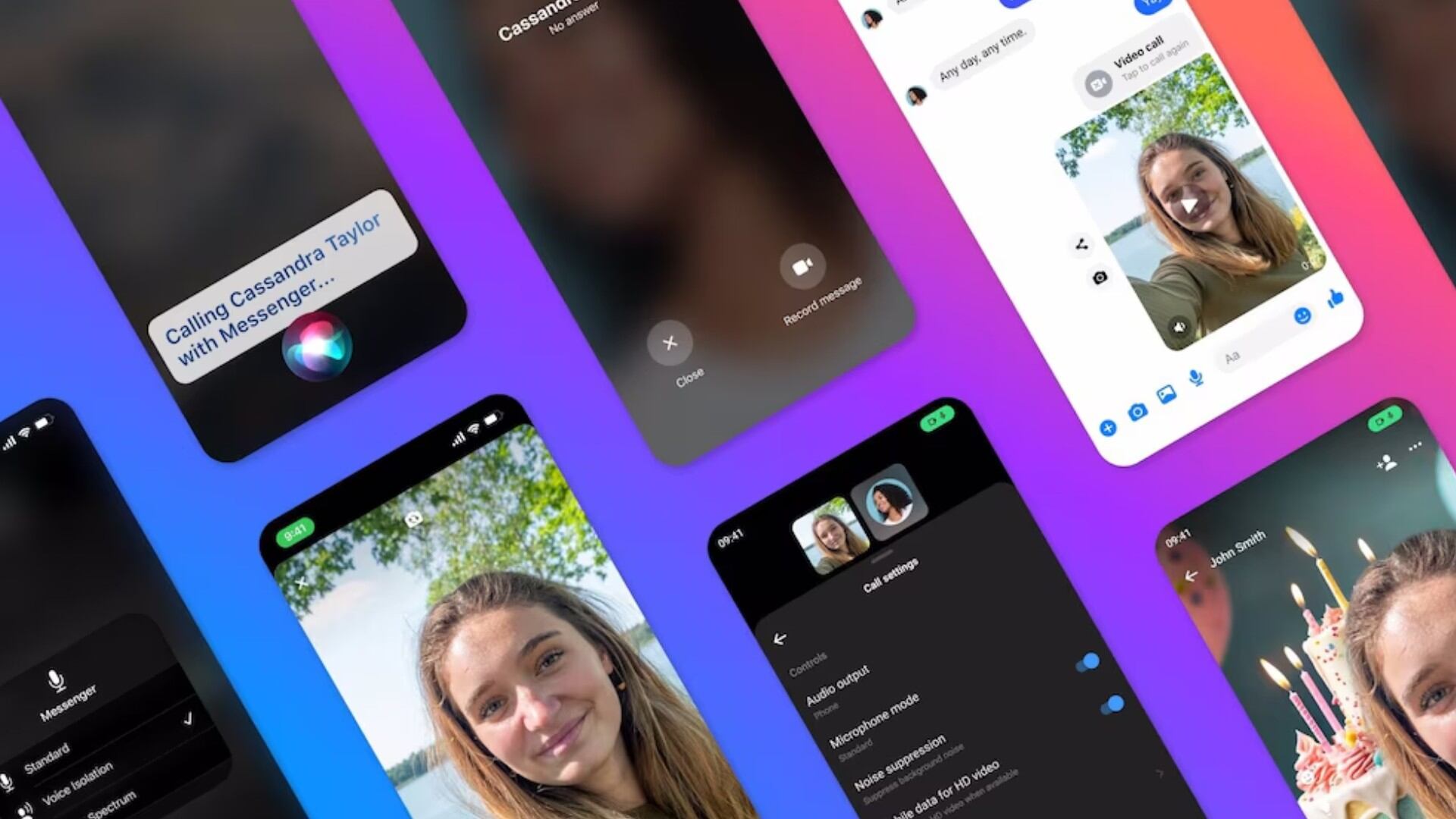 Meta ha implementado una nueva herramienta para utilizar fondos generados por IA en las videollamadas de Messenger.