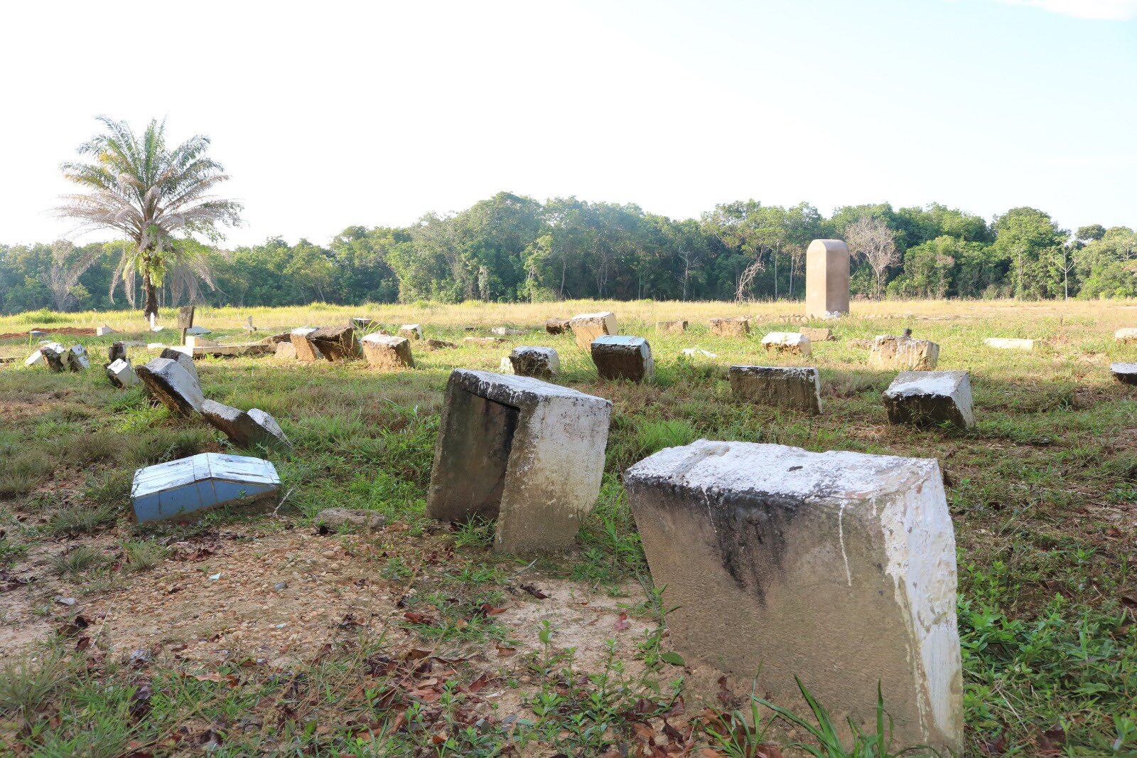 Cementerio La Resurrección, en Barrancabermeja, Santander.