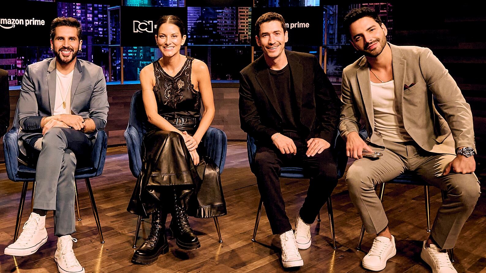 Sebastián Carvajal, Juan Pablo Urrego, Natalia Jerez, Brian Moreno conversaron con SEMANA sobre sus papeles en MANES de Prime Video