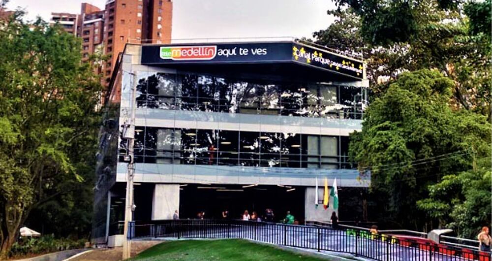 Fachada de Telemedellín.