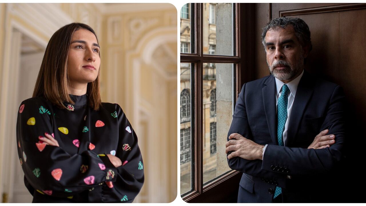 Laura Sarabia y Armando Benedetti