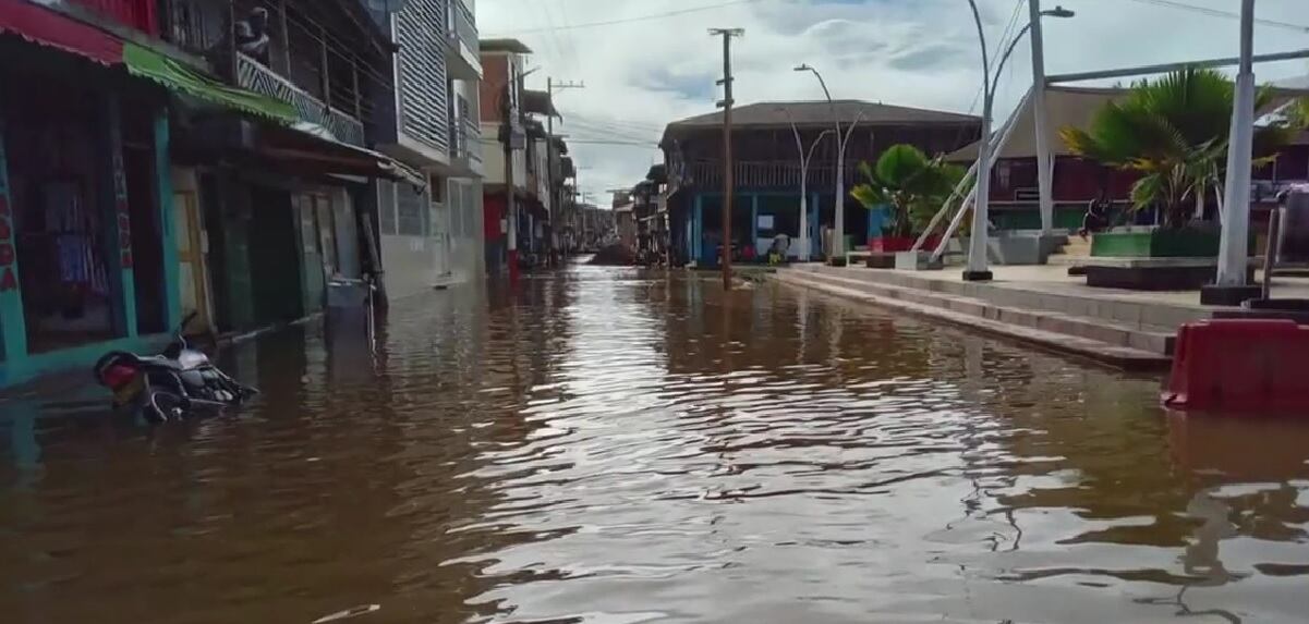 Desbordamiento del río Patía afectó el 70% de la población en Magüí Payán, Nariño.