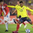 Jorge Cabezas, atacante de la Selección Colombia Sub-20.