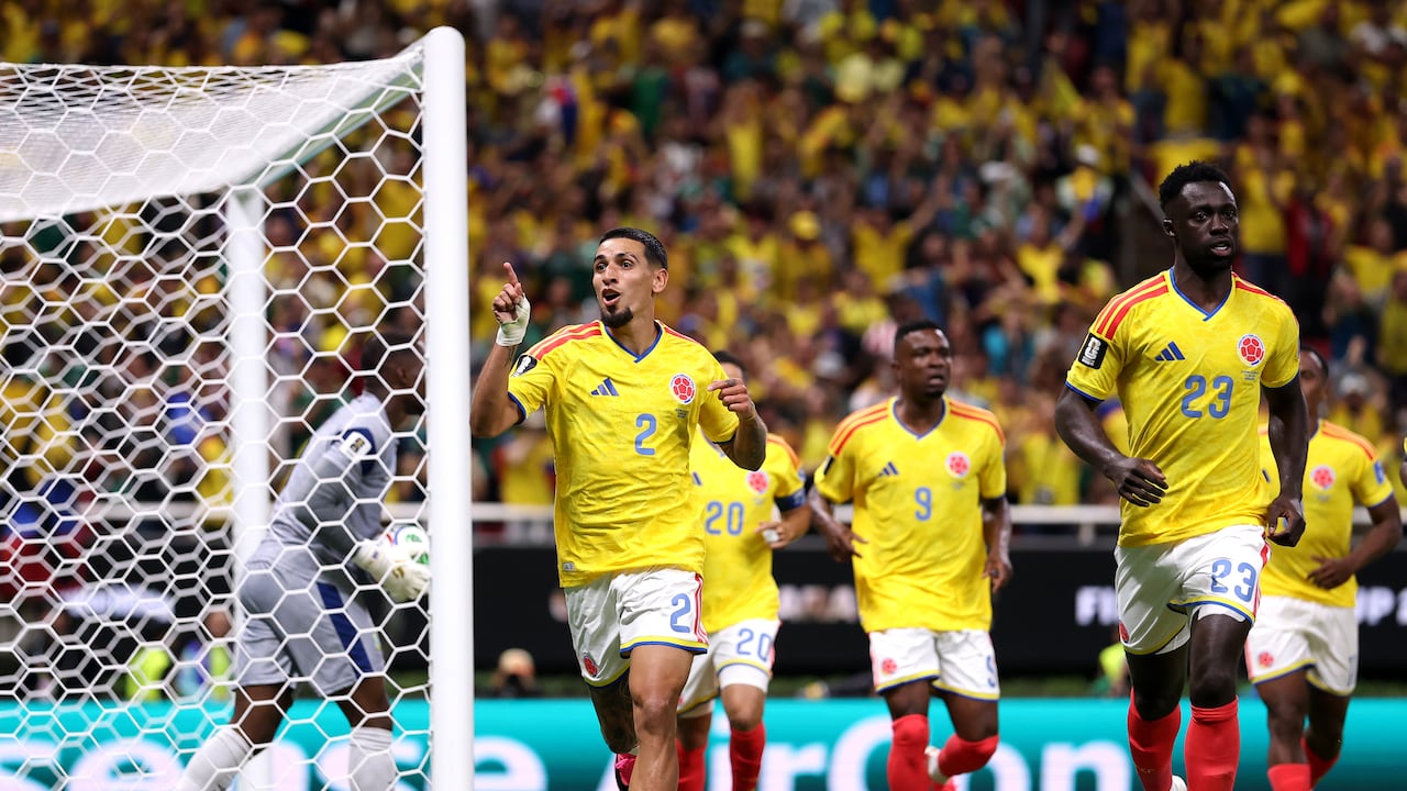 Daniel Muñoz celebra su gol contra RD Congo en el Mundial 2026.