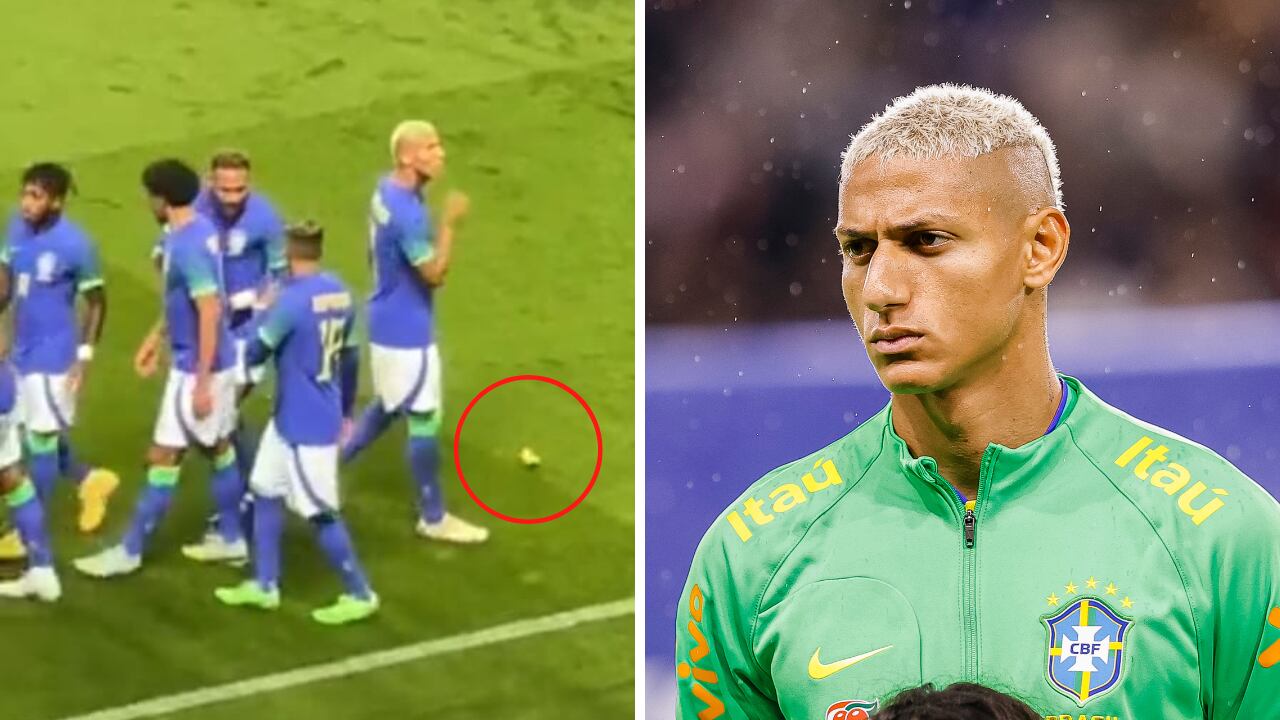 Richarlison fue víctima de racismo al igual que su compañero de selección, Vinícius Júnior.
