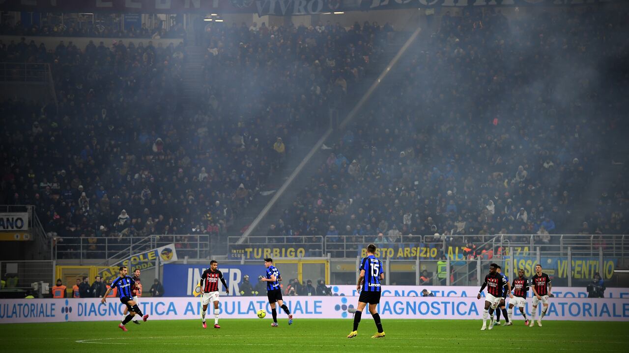 Panorámica del 'Derby della Madonnina'.