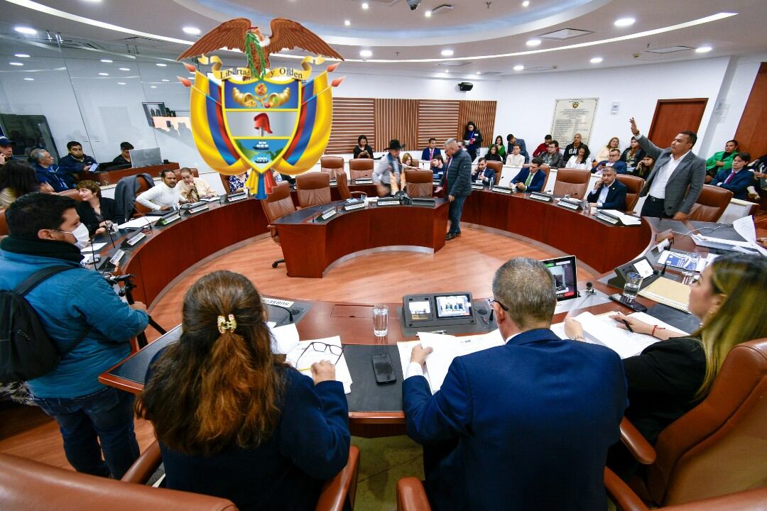 La Comisión Segunda de la Cámara aprobó en primer debate modificar el escudo.