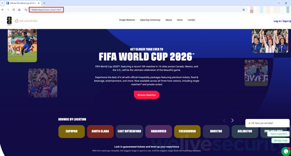 Delincuentes digitales replican el aspecto de la FIFA para aumentar las posibilidades de engañar a los aficionados.