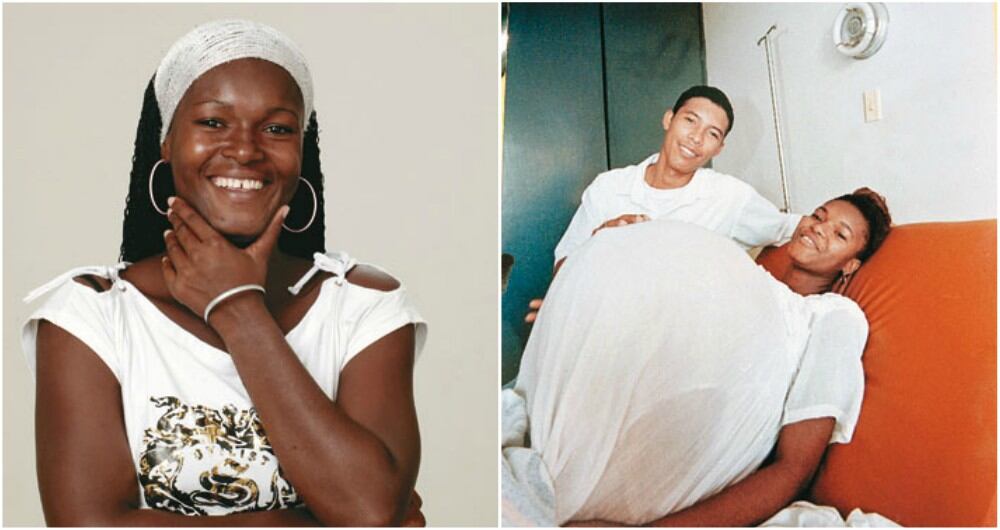 Liliana Cáceres, “la mujer de la barriga de trapo”