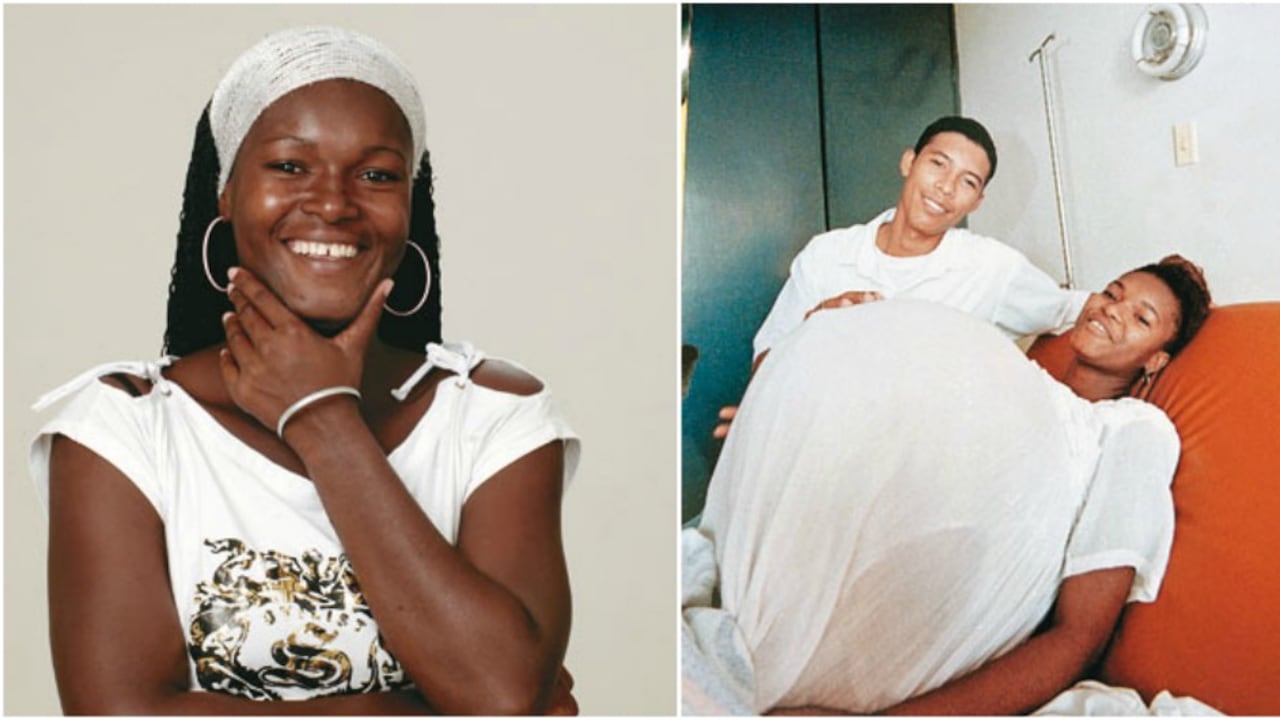 Liliana Cáceres, “la mujer de la barriga de trapo”