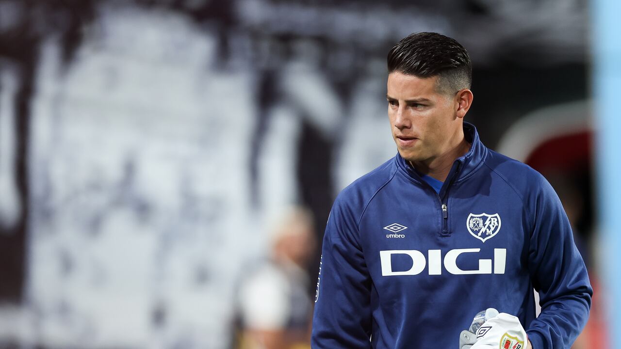 James Rodríguez llegó a un acuerdo con el Rayo y rescindió su contrato; el volante es ahora agente libre