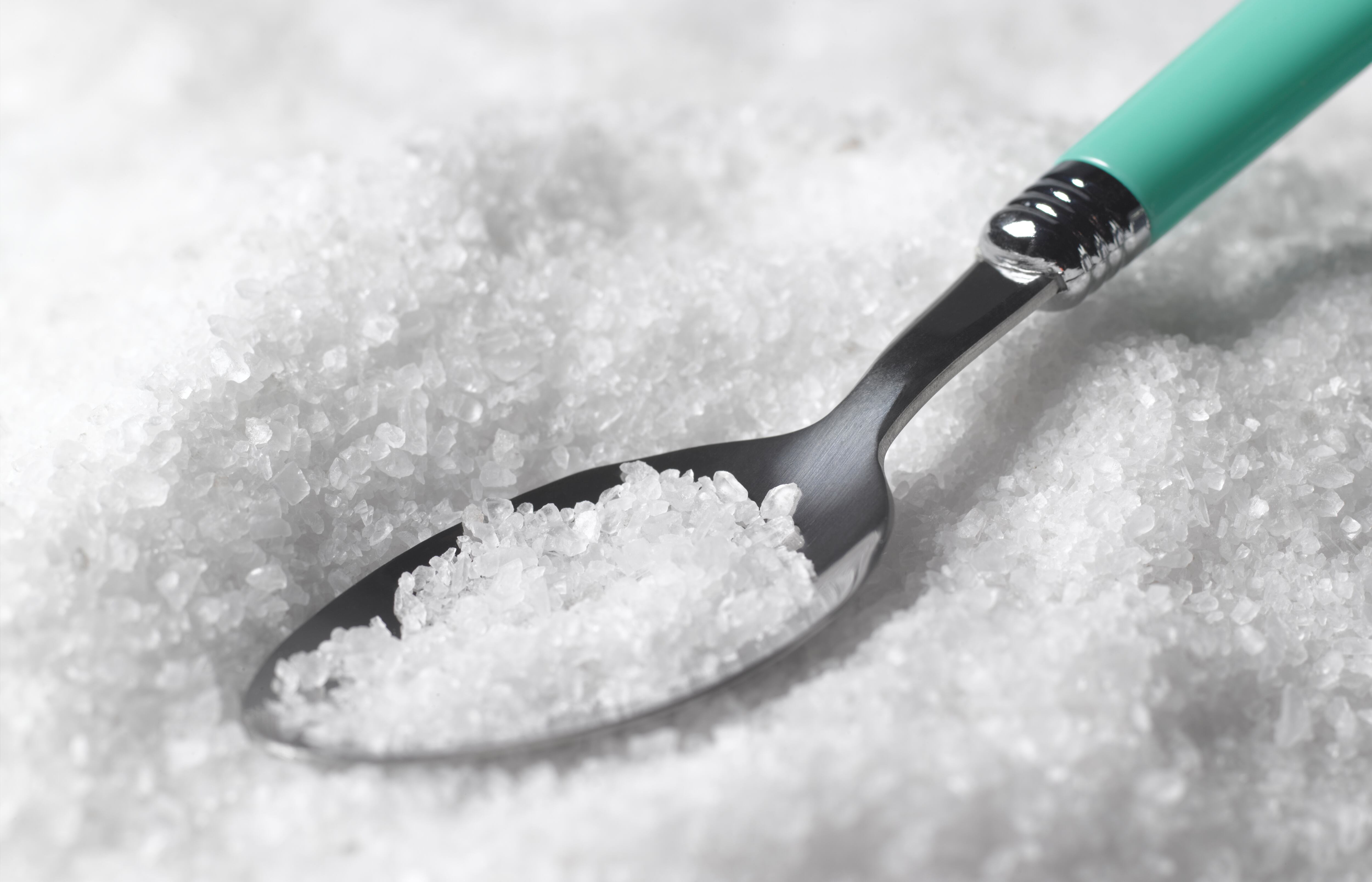 Teaspoon of rock salt
