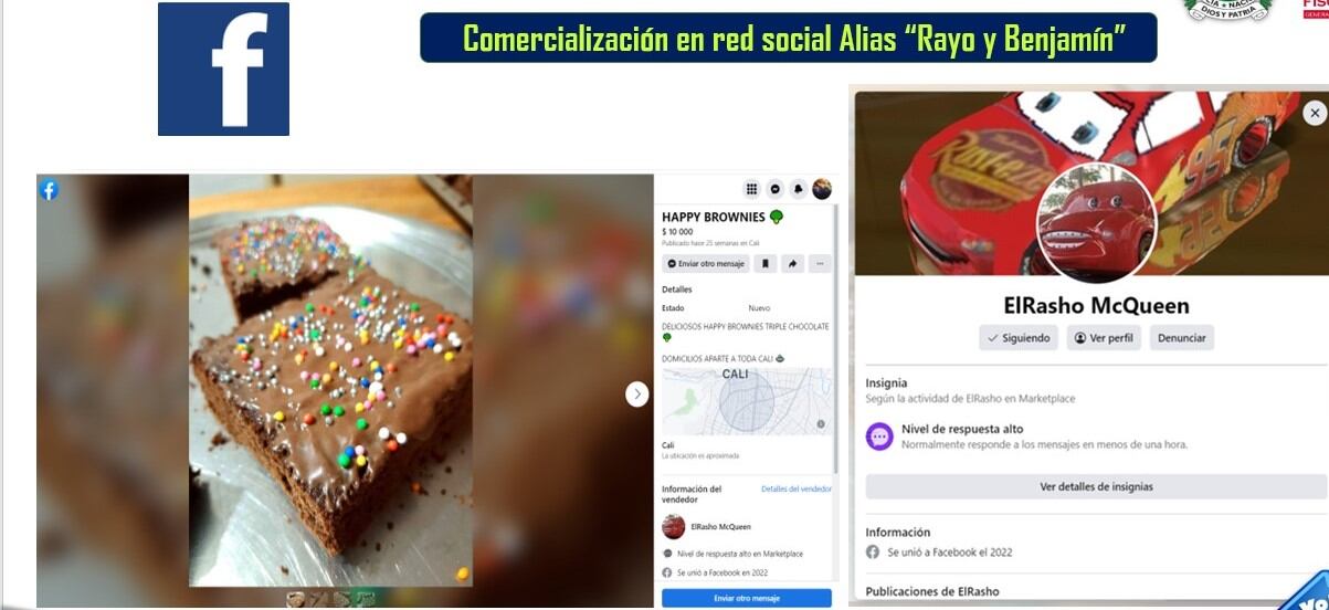 Cayó banda que vendía drogas camufladas en gomitas, postres y caramelos cerca a colegios de Cali.