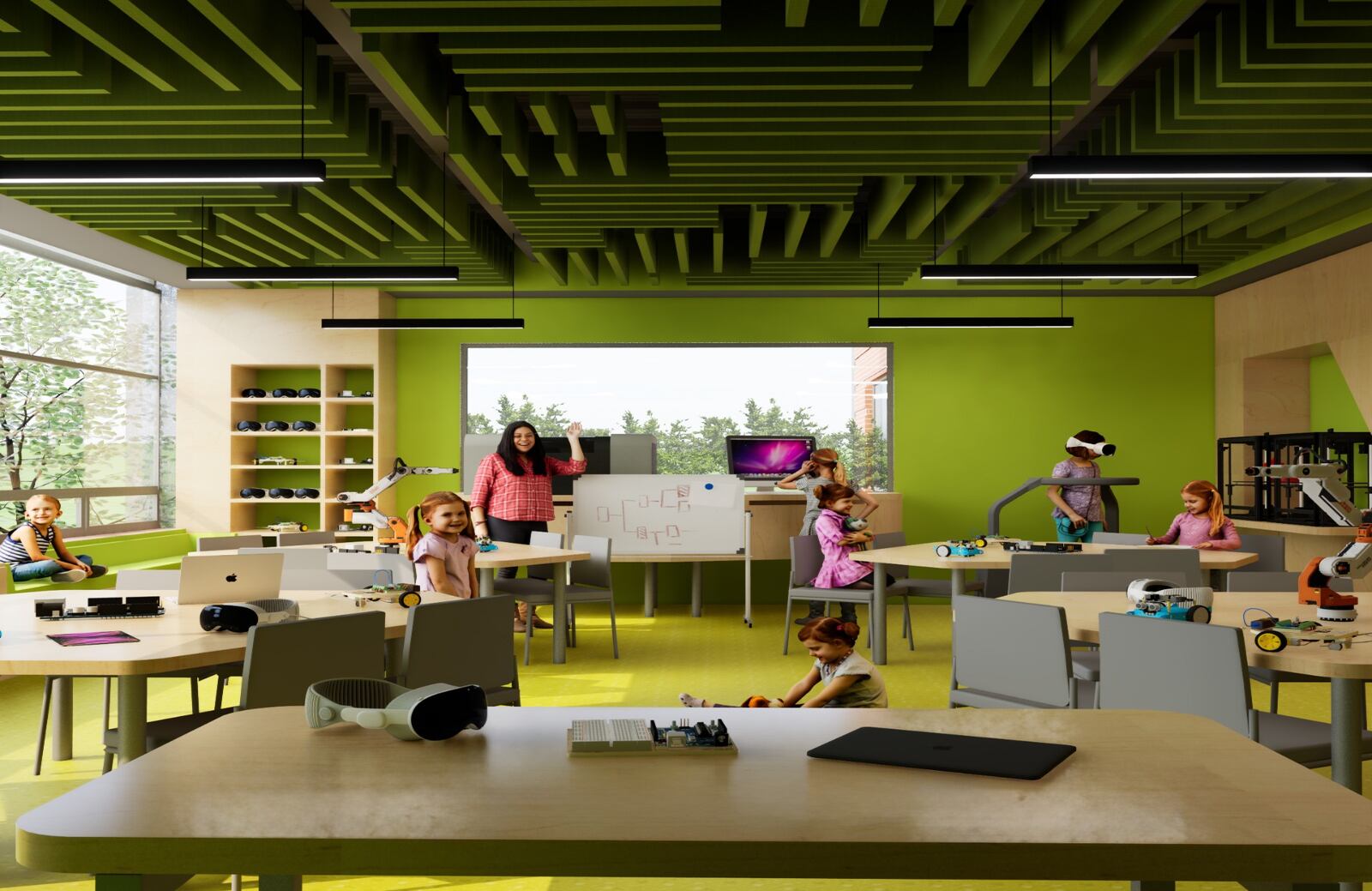 Con un aprendizaje basado en el uso de habilidades STEM e Inteligencia Artificial, los estudiantes del Colegio Santa María se forman para un futuro cada vez más digitalizado.