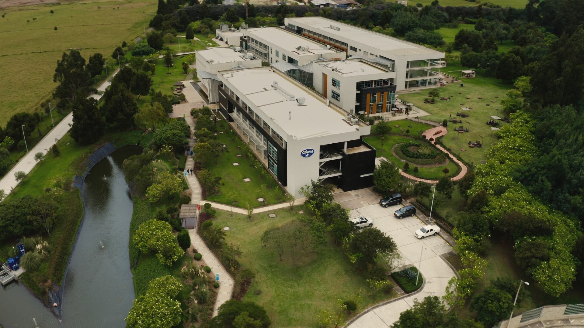 Alpina autogenera, con biogás, el 38 por ciento de la electricidad de su planta en Sopó.