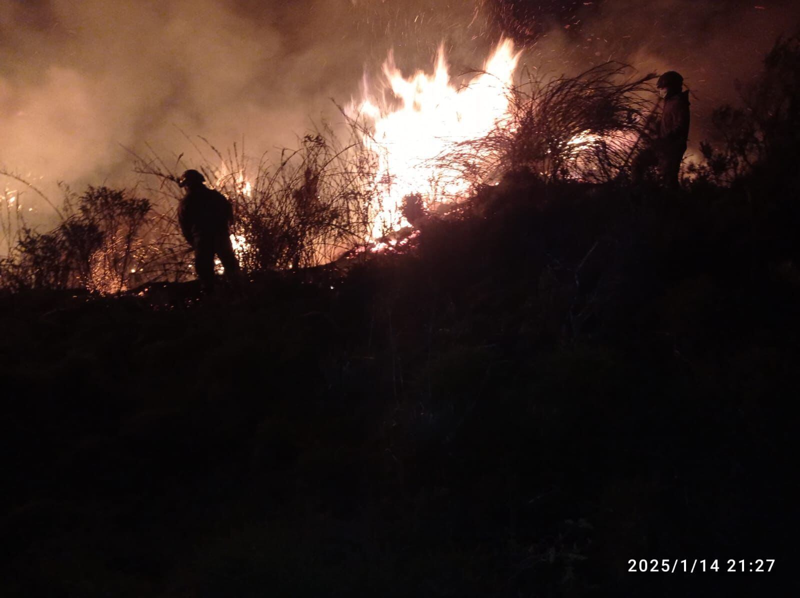 Incendio afectó al parque natural Chingaza.
