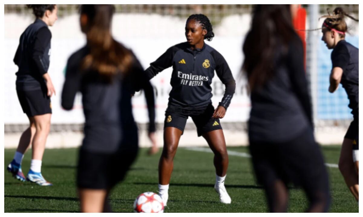Linda Caicedo regresa a los entrenamientos con el Madrid
