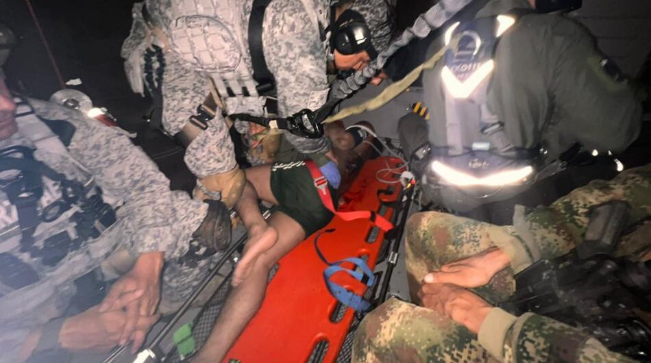 Evacuaron a dos personas heridas, luego de combates entre el Ejército y el Clan del Golfo en Antioquia.