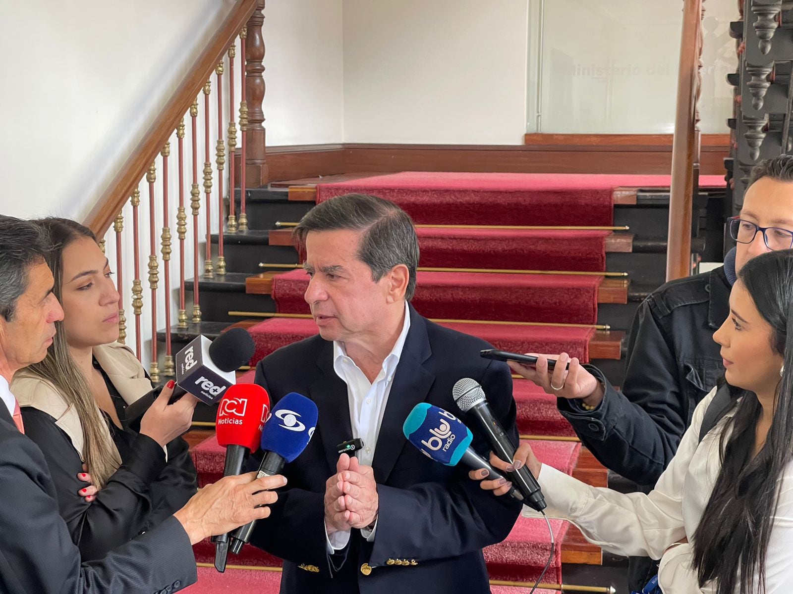 Ministro del Interior, Juan Fernando Cristo.