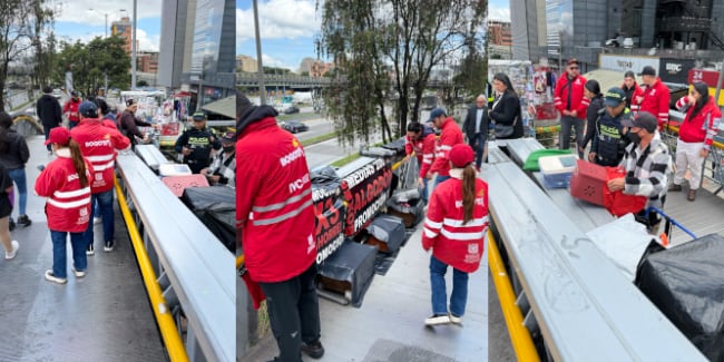 "Intervención en puente peatonal de la Calle 100 fortalece seguridad y espacio público", Secretaría Distrital de Gobierno.