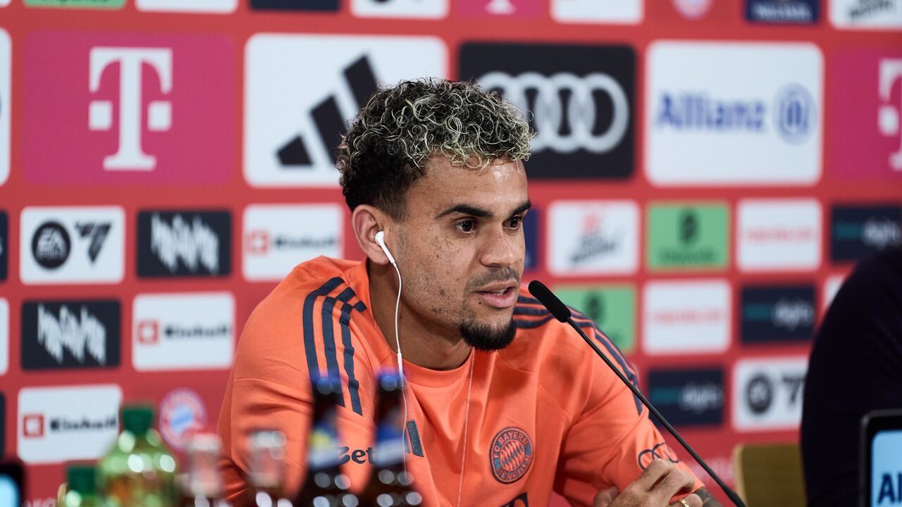 Luis Díaz habló en rueda de prensa como nuevo fichaje del Bayern Múnich