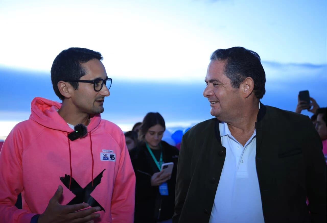 Nicolás de Francisco y Germán Vargas Lleras