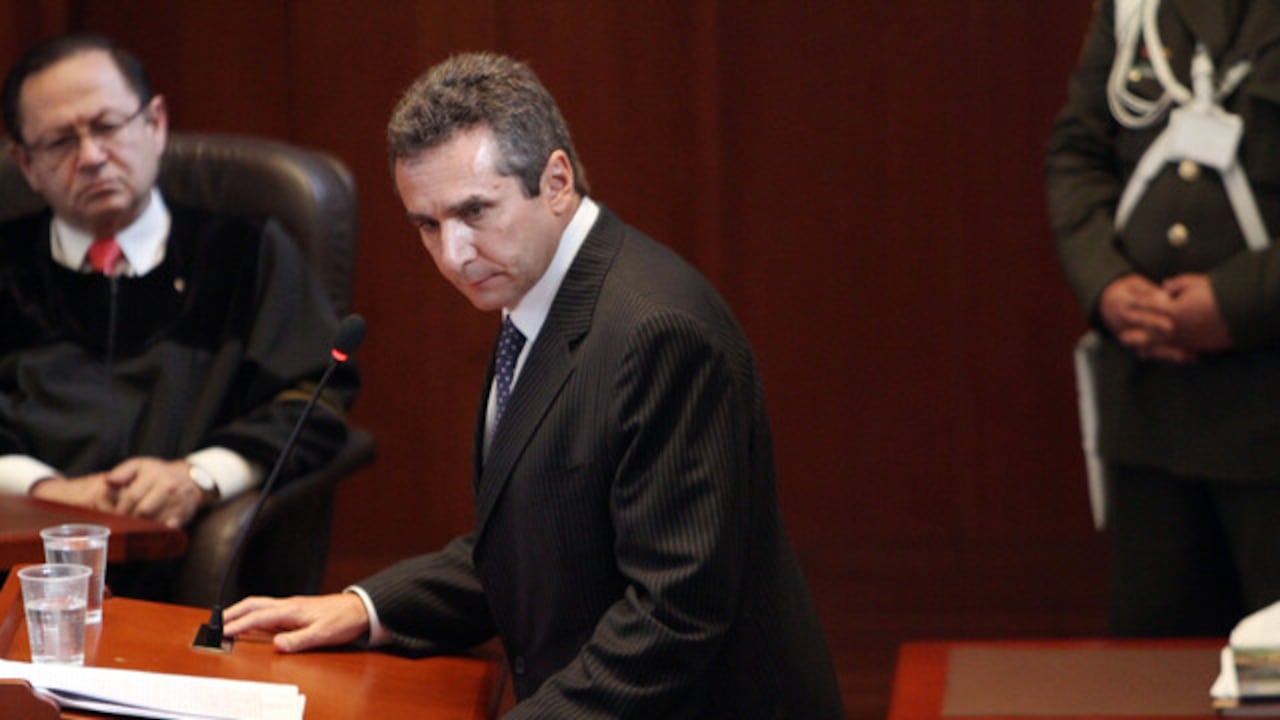 El ex secretario General de Presidencia, Bernardo Moreno, en la Corte Suprema de Justicia. (Imagen de archivo)