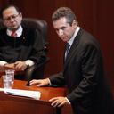 El ex secretario General de Presidencia, Bernardo Moreno, en la Corte Suprema de Justicia. (Imagen de archivo)