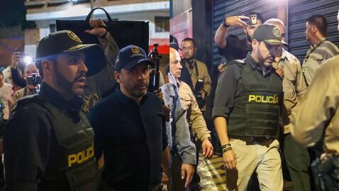Presidente Abelardo De La Espriella durante la Operación Iron.