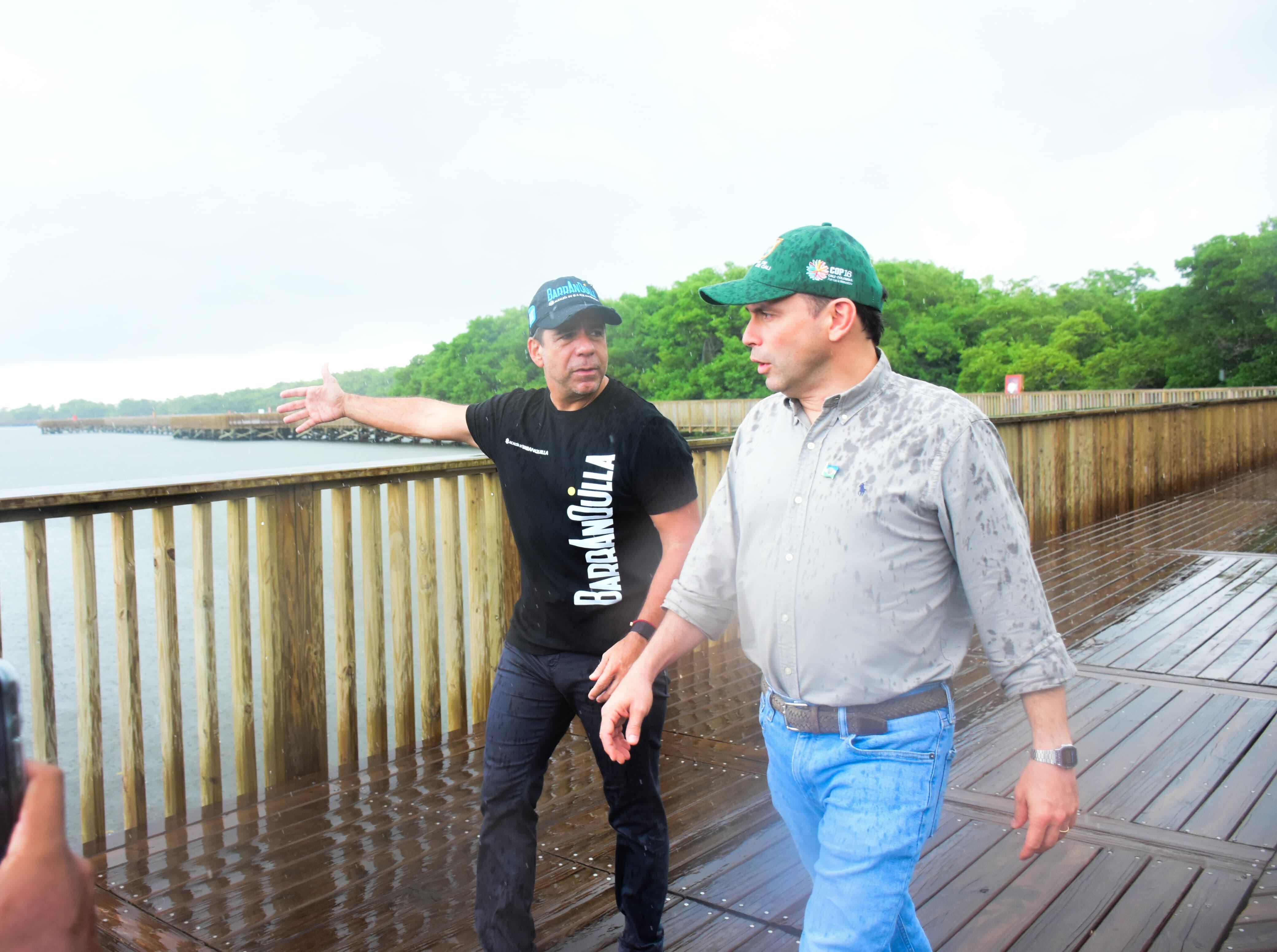 Alejandro Char y Alejandro Eder.